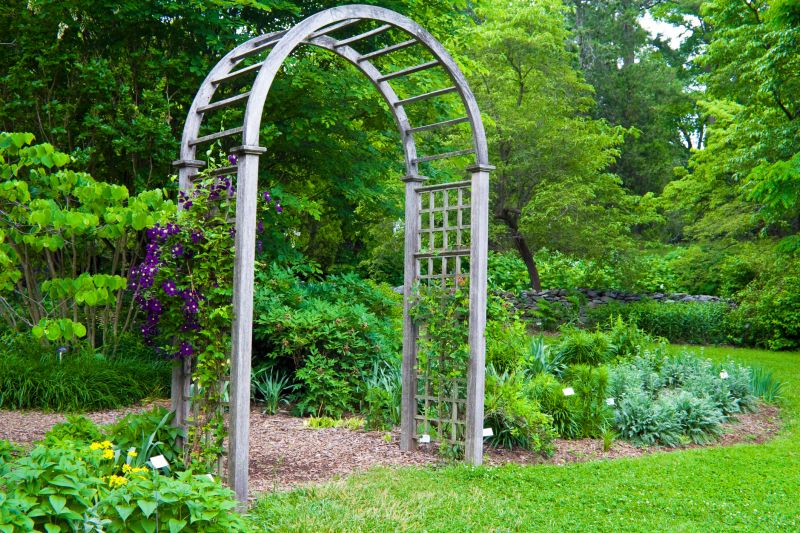 Garden Arbor Installation in Conroe, TX