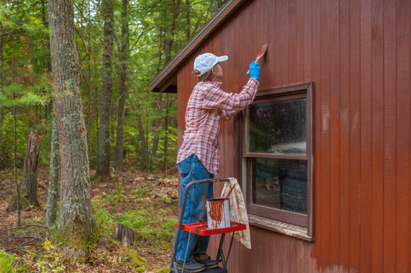 Repainting a Shed